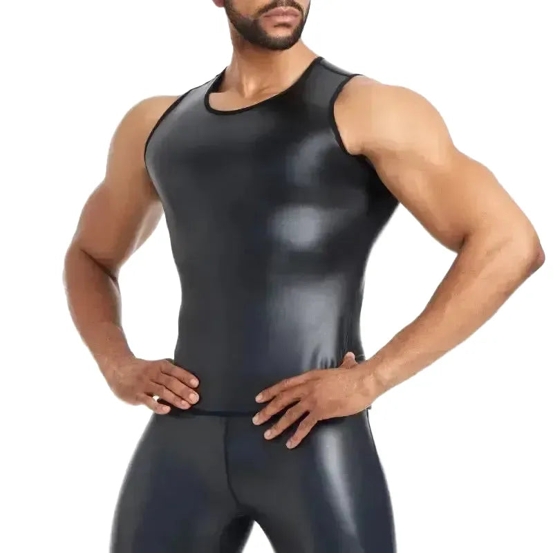 Men Body Shaper Vest for Slim Silhouette — product view 1