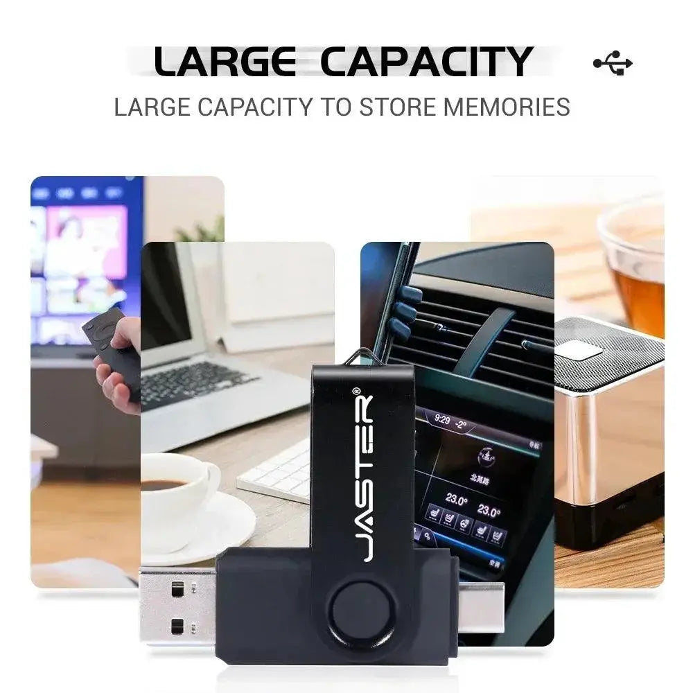 Jaster Type C USB Flash Drive High Speed Pen Drive Business