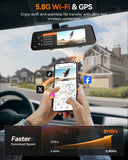 Sharp Dual Dash Cam for Driver Safety