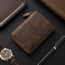 Cexika Wallet - Zipper PU Leather Card Holder