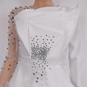 Shimmer Beaded Two-Piece Set for Vintage-Chic Style