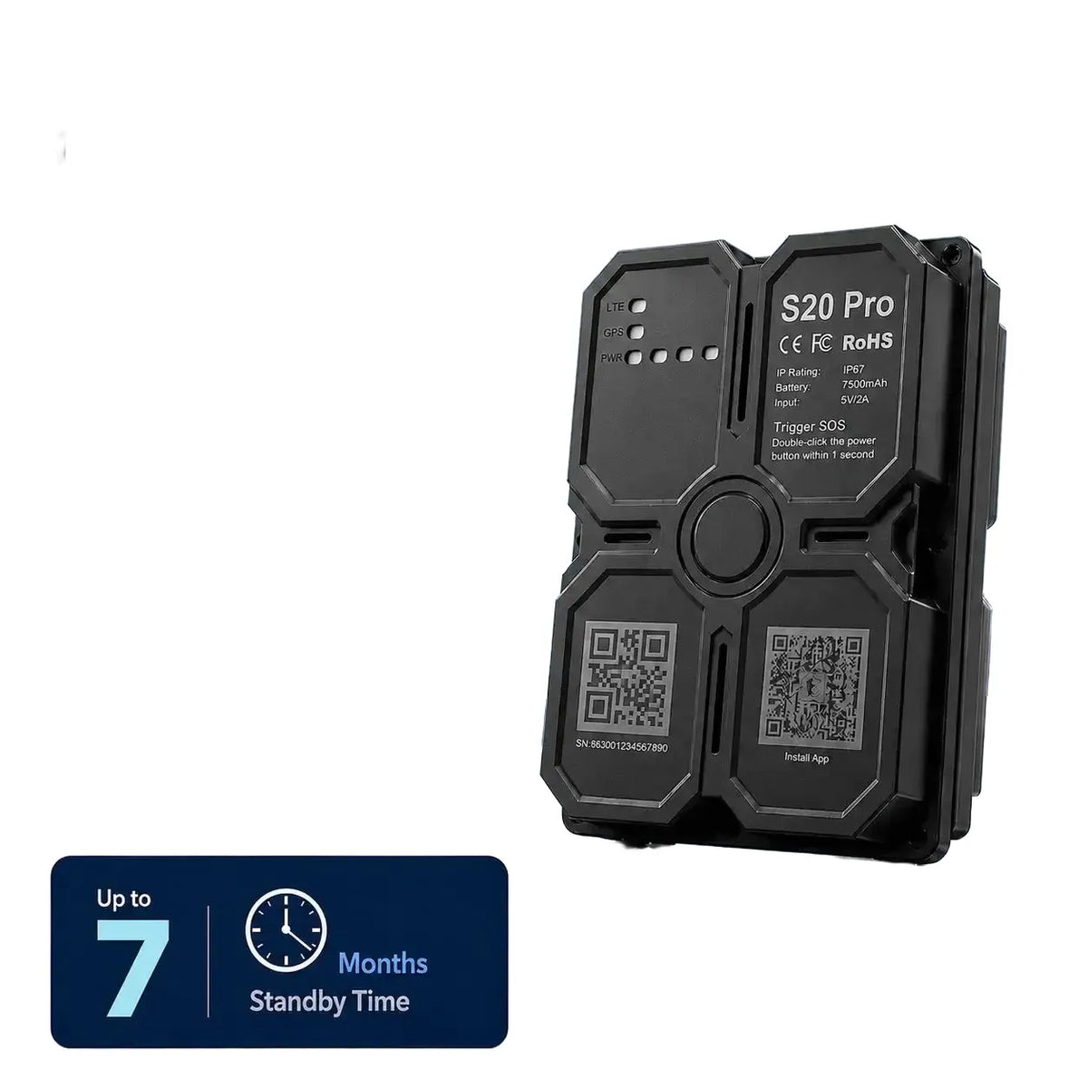 Real Time GPS Tracker - Days Battery — product view 1
