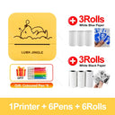 Luck Jingle Mini Pocket Printer Bluetooth Thermal Photo Printer Android iOS Pro