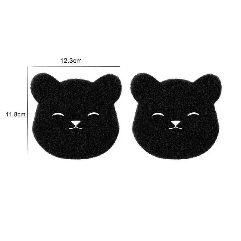 Pet Hair Remover Bear Shape Laundry Ball Cleaning Sponge