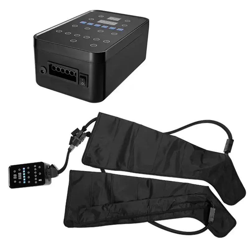 6 Chambers Air Compression Massage System Whole Body Massager Compression Pump Recovery Boots Foot Leg Massage Machine AirWrap