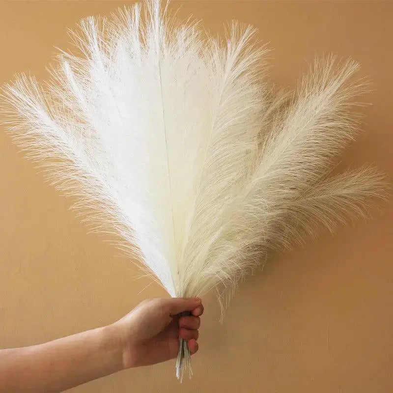 Lifelike Boho Pampas Grass Bouquet For Weddings Home Decor