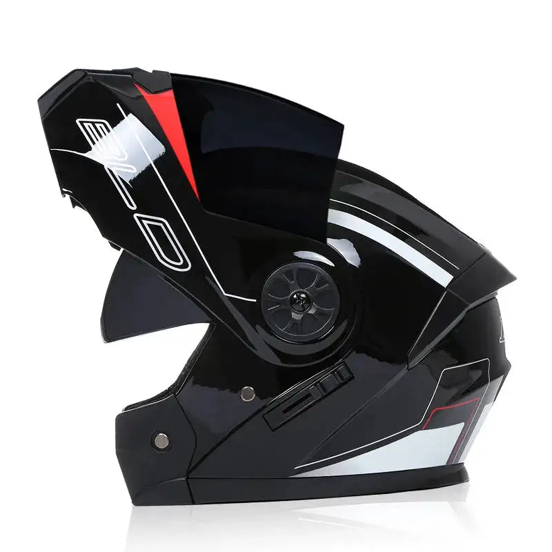 BLD Modular Flip Up Motorcycle Helmet — product view 9