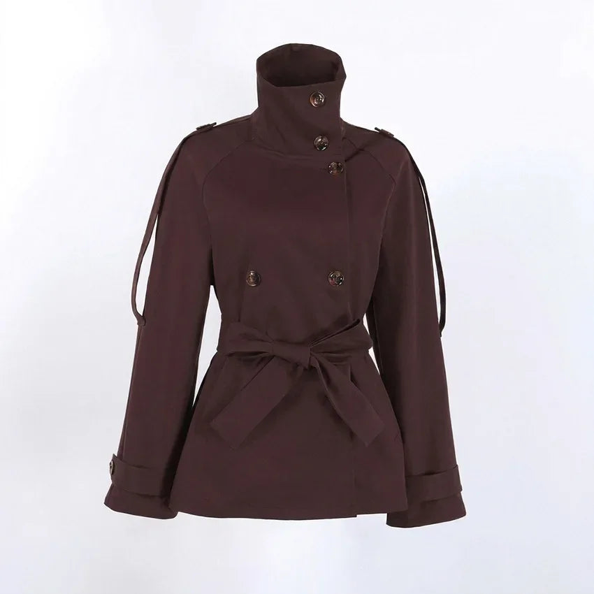 Lace Brown Fashion Jacket