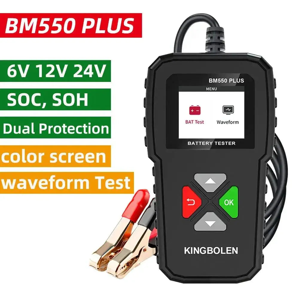 Kingbolen BM550 Car Battery Analyzer For Vehicle Health