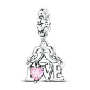 Valentine's Day Charm Bead Pendent