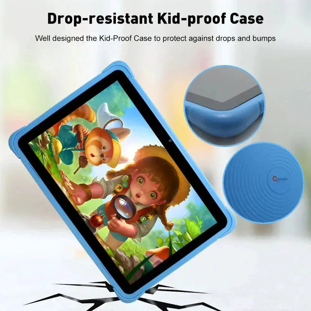 Cwowdefu Kids Tablet 10.1 Inch Android 12 Parental Controls