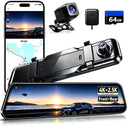 PRO Mirror Dash Cam with ADAS and BSD and LCA