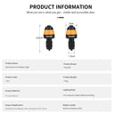Intelligent LED Bicycle Turn Signal Light