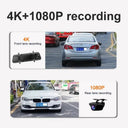 4K Mirror Dash Cam for Safe Driving
