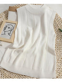 Heilar Green Knit Tank Tops Versatile Chic Summer Style