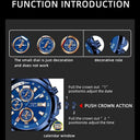 Stainless Steel Waterproof Wristwatch for Daily Wear Timepiece