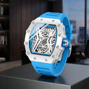 Onola Tonneau Skeleton Mechanical Watch