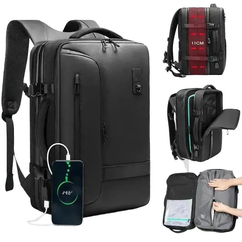 Large Expandable Waterproof Airbag Backpack For Men — product view 1