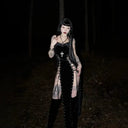 Velvet Gothic Maxi Dress For Women Today