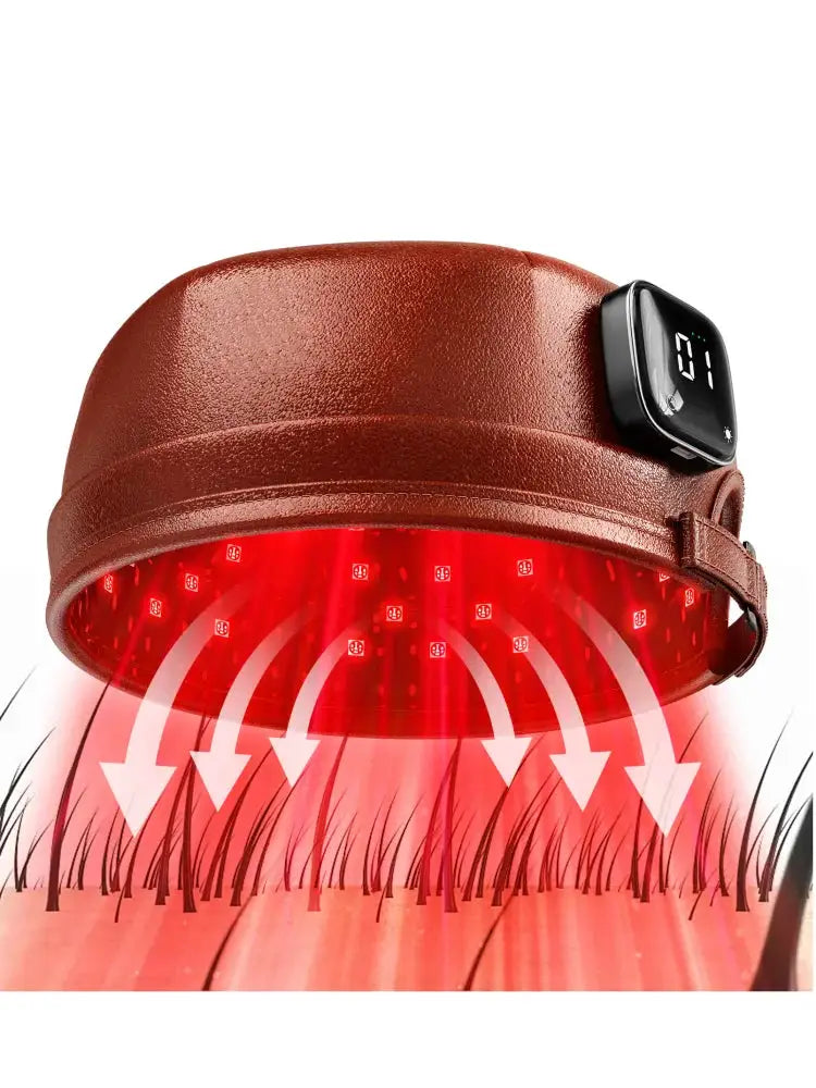 Red Light Therapy Hair Growth Cap Infrared LED Lights Hat — product view 8