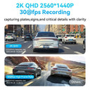 Clear 2K Dash Cam for Night Driving
