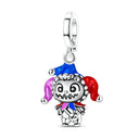 Sterling Silver Charm Beads Mask