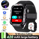 Military Smart Watch - Rugged Outdoor Use GPS