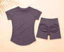 NoLogo Women Ribbed Yoga Set - High Waist Butt Lift