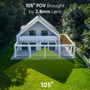 Sannce 8MP PoE Outdoor Security Camera