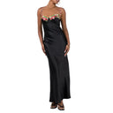 Satin-Corset Dress for Evening Glam