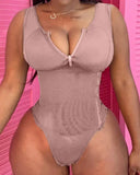 Tummy Control Shaping Jumpsuit for Women