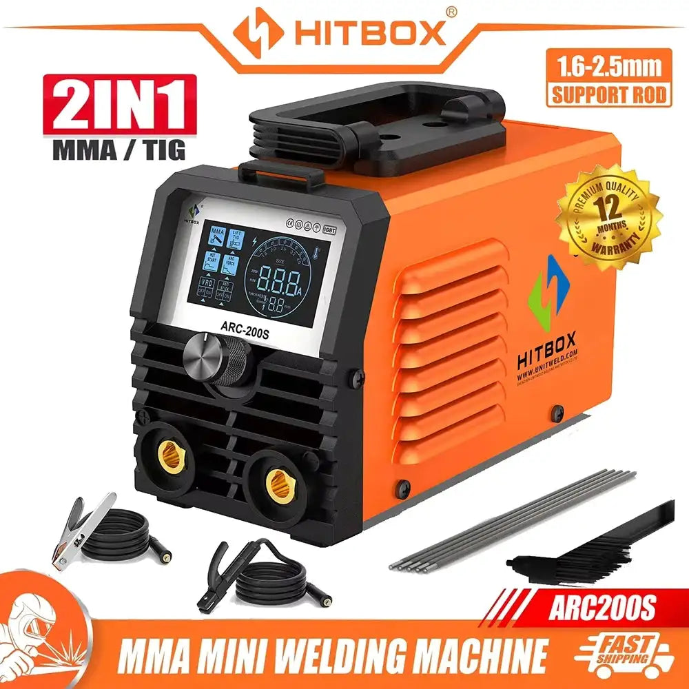 HITBOX Welding Machine in ARC MMA LIFT TIG MINI IGBT — product view 1