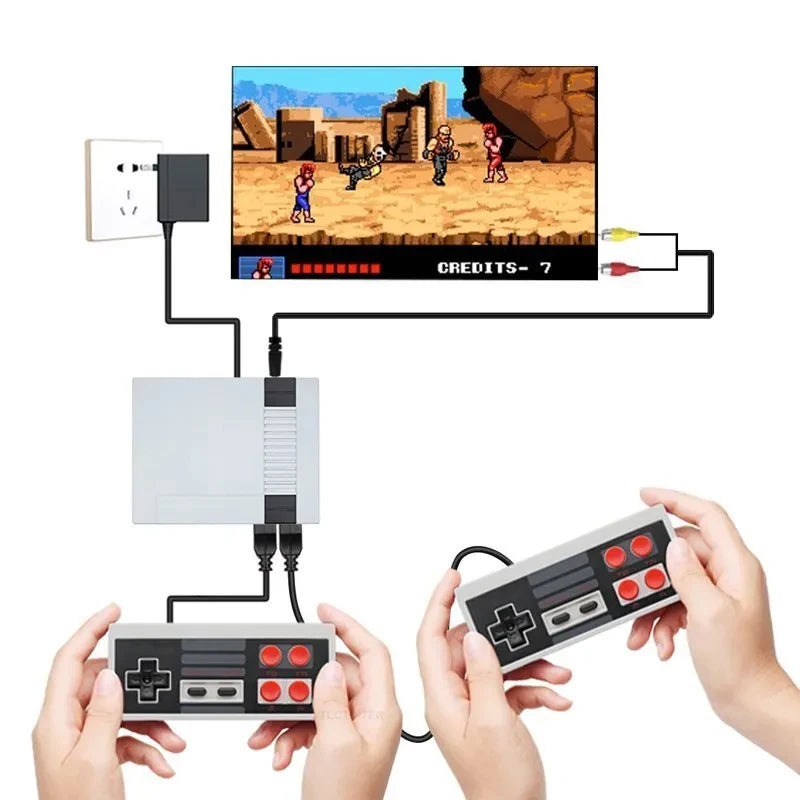 Retro Family Handheld Game Console