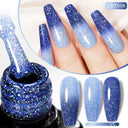 Winter Magic Nail Gel Kit: Mesmerizing Snowflake Art