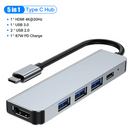 USB C HUB Type C Splitter To HDMI-compatible 4K Docking