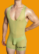 Men's Breathable Ice Vest Bodysuit Stylish Compression Shapewear