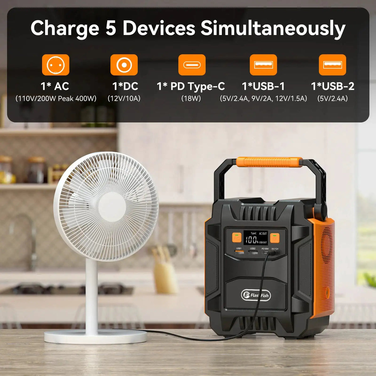 HEZZO Portable Power Station — product view 2