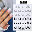 Succulent Blossom Nail Art Decals Blooming 3D Beauty Kit