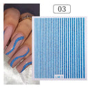 Elevate Your Style with Chic 3D Nail Art Decals Set
