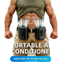 Portable Waist Fan With Battery