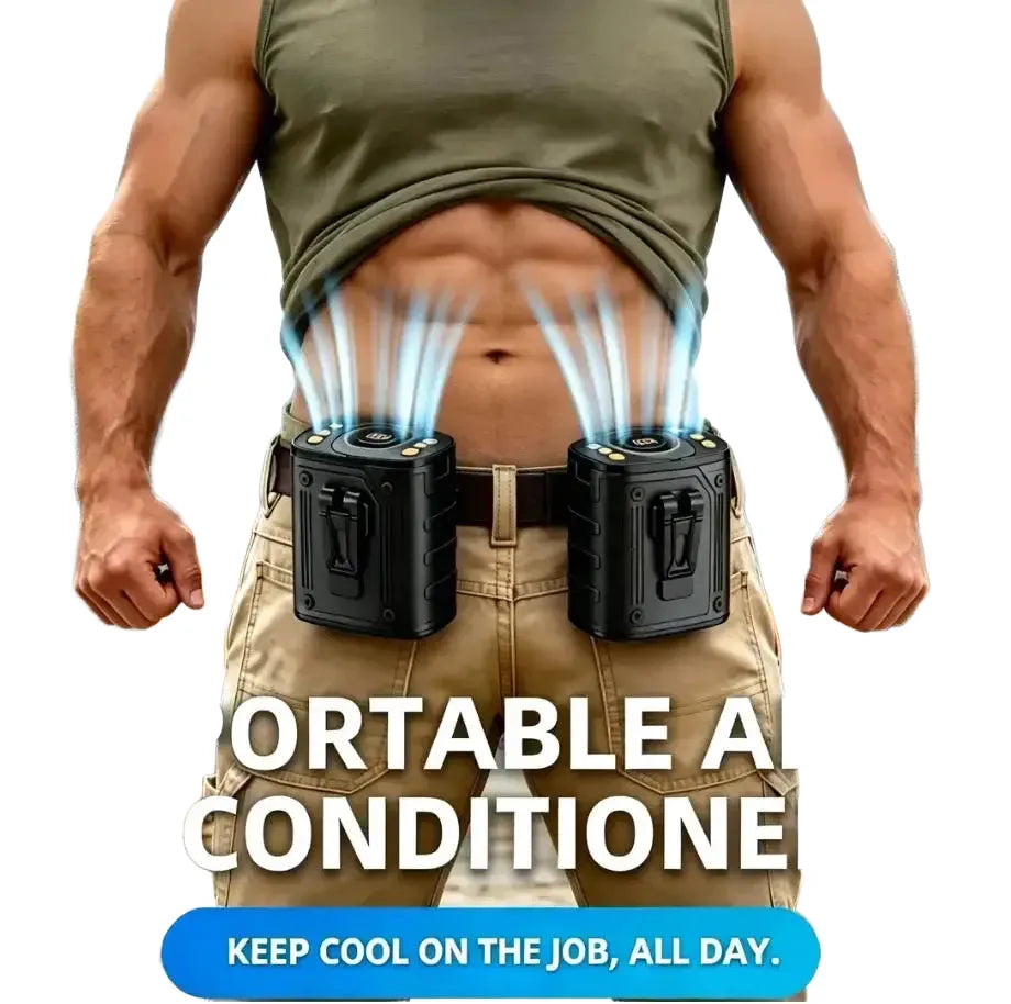 Portable Waist Fan With Battery — product image 1