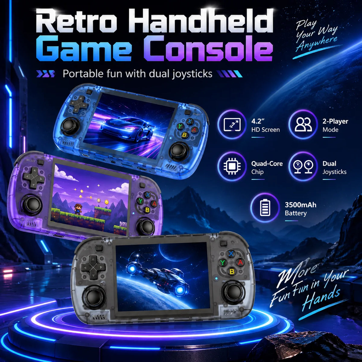 R36H Retro Handheld Console Open-Source