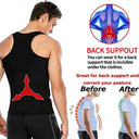 Sweat Boost Sauna Vest for Men Workouts