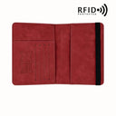 Retro Passport Holder - Rfid Secure Travel Wallet