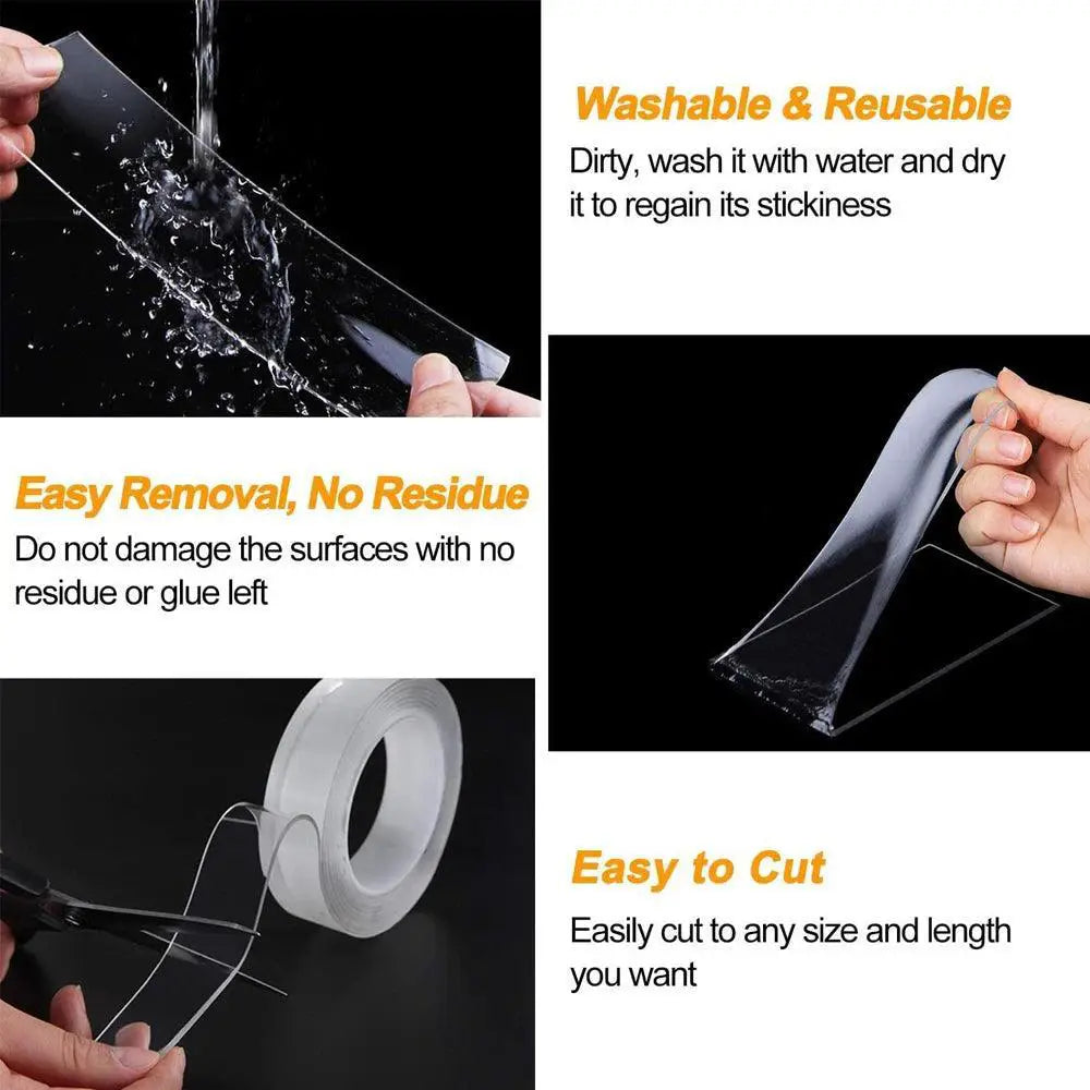 1-10M Nano Double Sided Tape Heavy Duty Waterproof Adhesive - OurLum.com