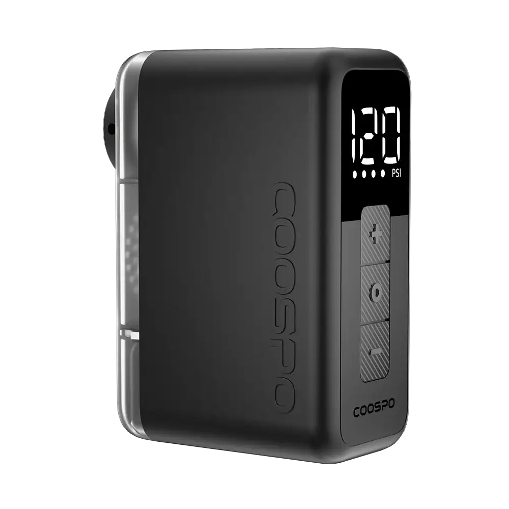 COOSPO X1 Air Electric Pump 120PSI Mini Bike Digital Inflator 500mAh Portable Rechargeable MTB Bike Schrader Presta Tire Valve