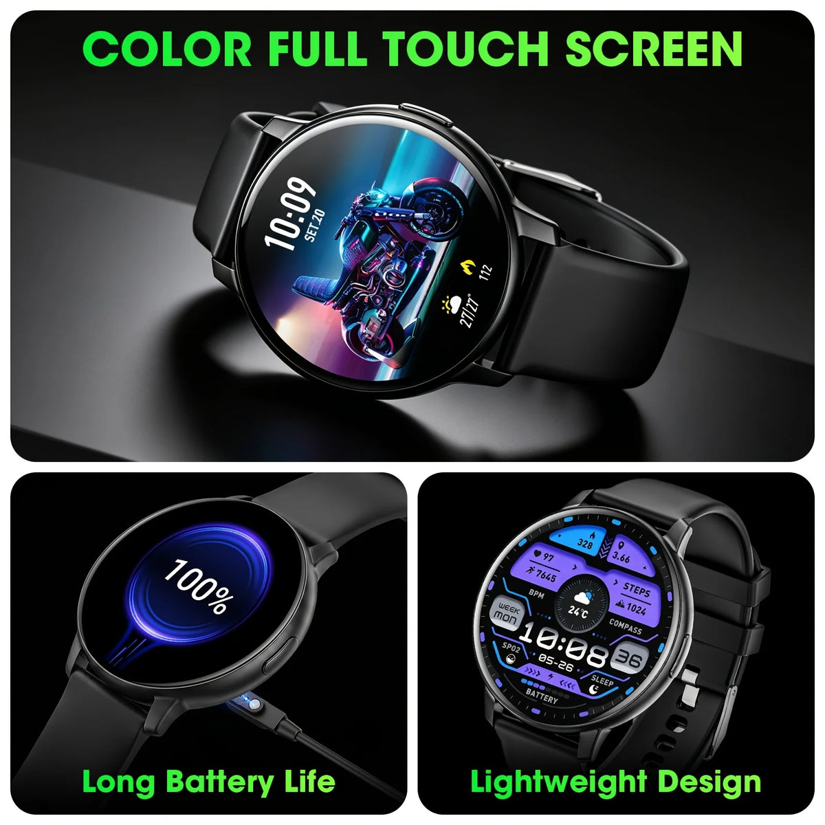 Ultra-thin Smart Watch High-definition Touch