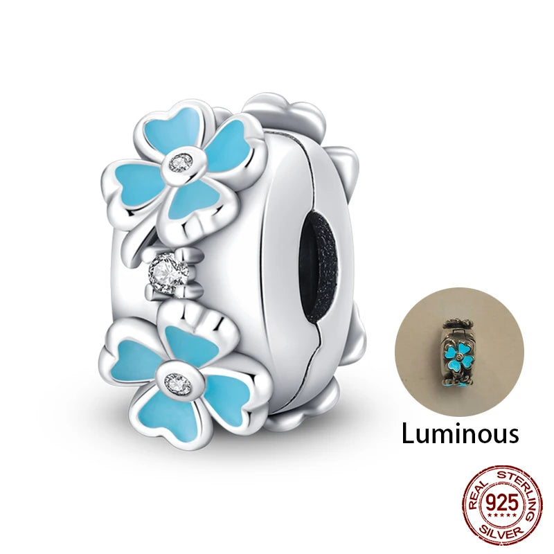 Sterling Silver Lucky Four Leaf