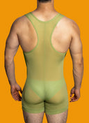 Men's Breathable Ice Vest Bodysuit Stylish Compression Shapewear