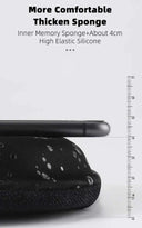 Comfortable Gel Bicycle Seat Cover with Waterdrop Pattern